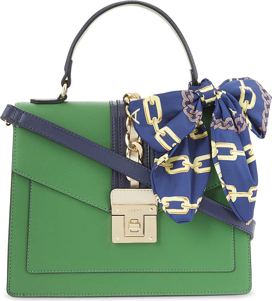 ALDO Clearbrook Fauxleather Handbag in Navy (Blue) Lyst