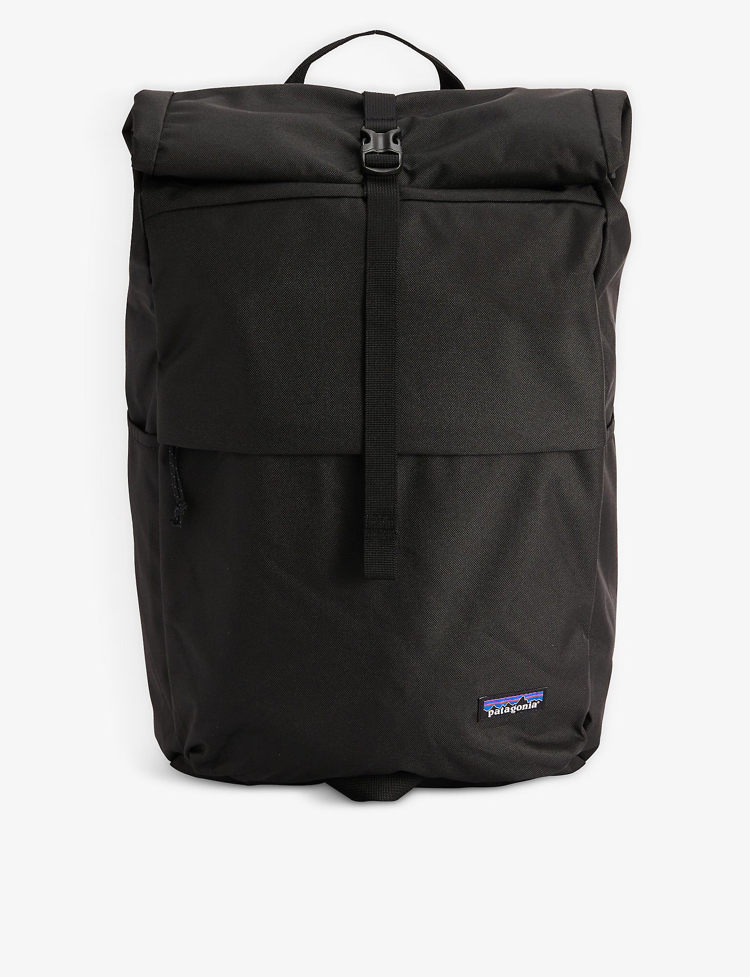 Patagonia Arbor Roll-top Recycled-polyester Backpack in Black | Lyst