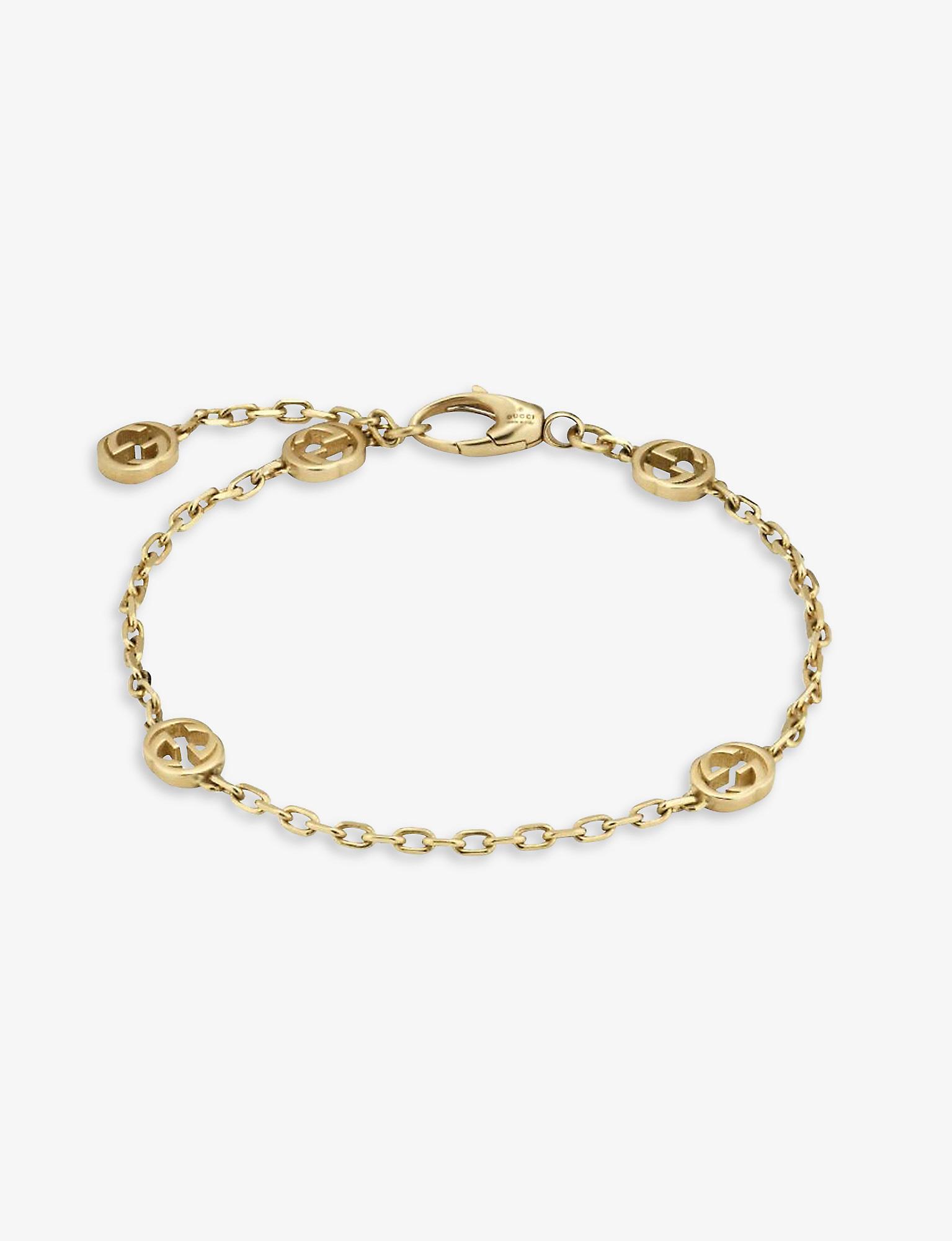 Gucci Interlocking GG 18ct Yellow-gold 