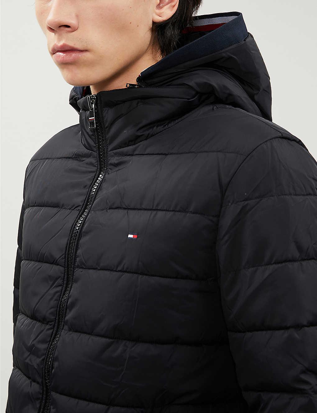 Tommy Hilfiger Th Tech Padded Jacket in Black for Men - Lyst