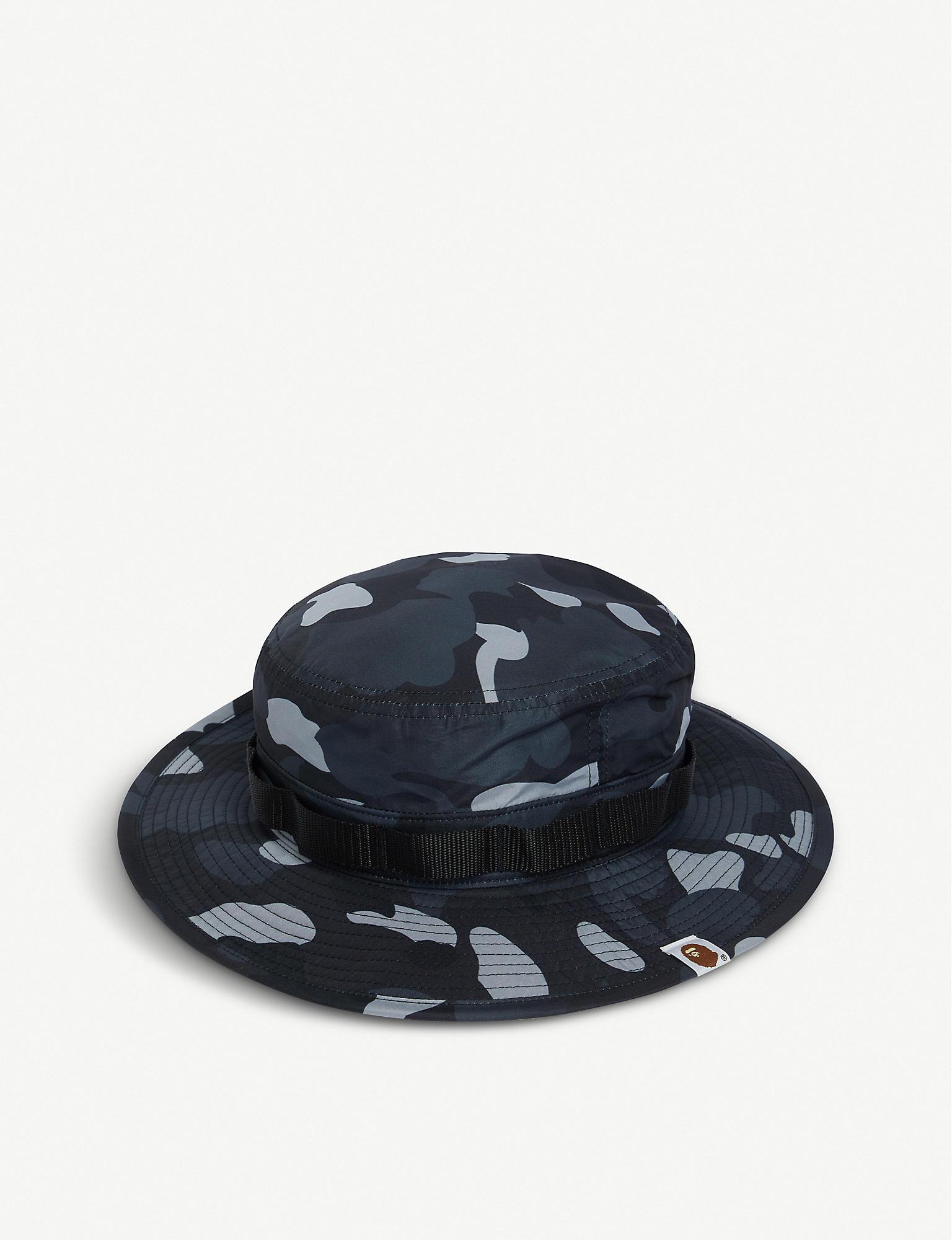 bape bucket hat camo