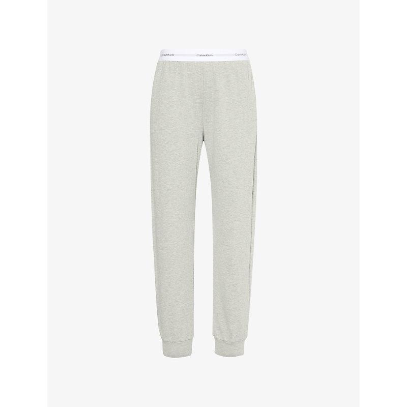 Calvin Klein Modern Branded-Waistband Cotton-Blend Jogging Bottoms