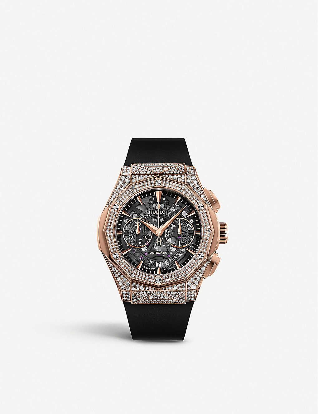 hublot aerofusion chronograph orlinski all black