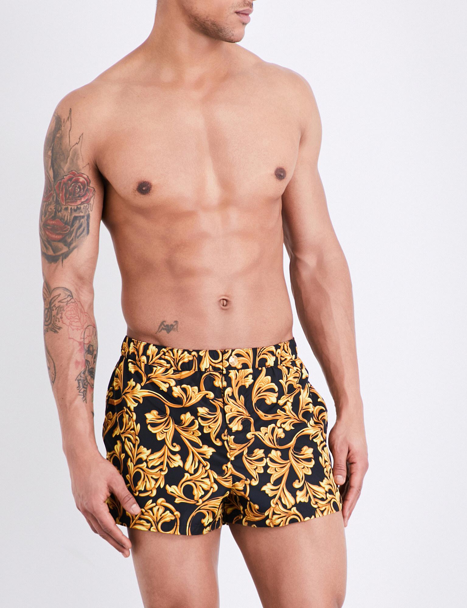 versace beach shorts