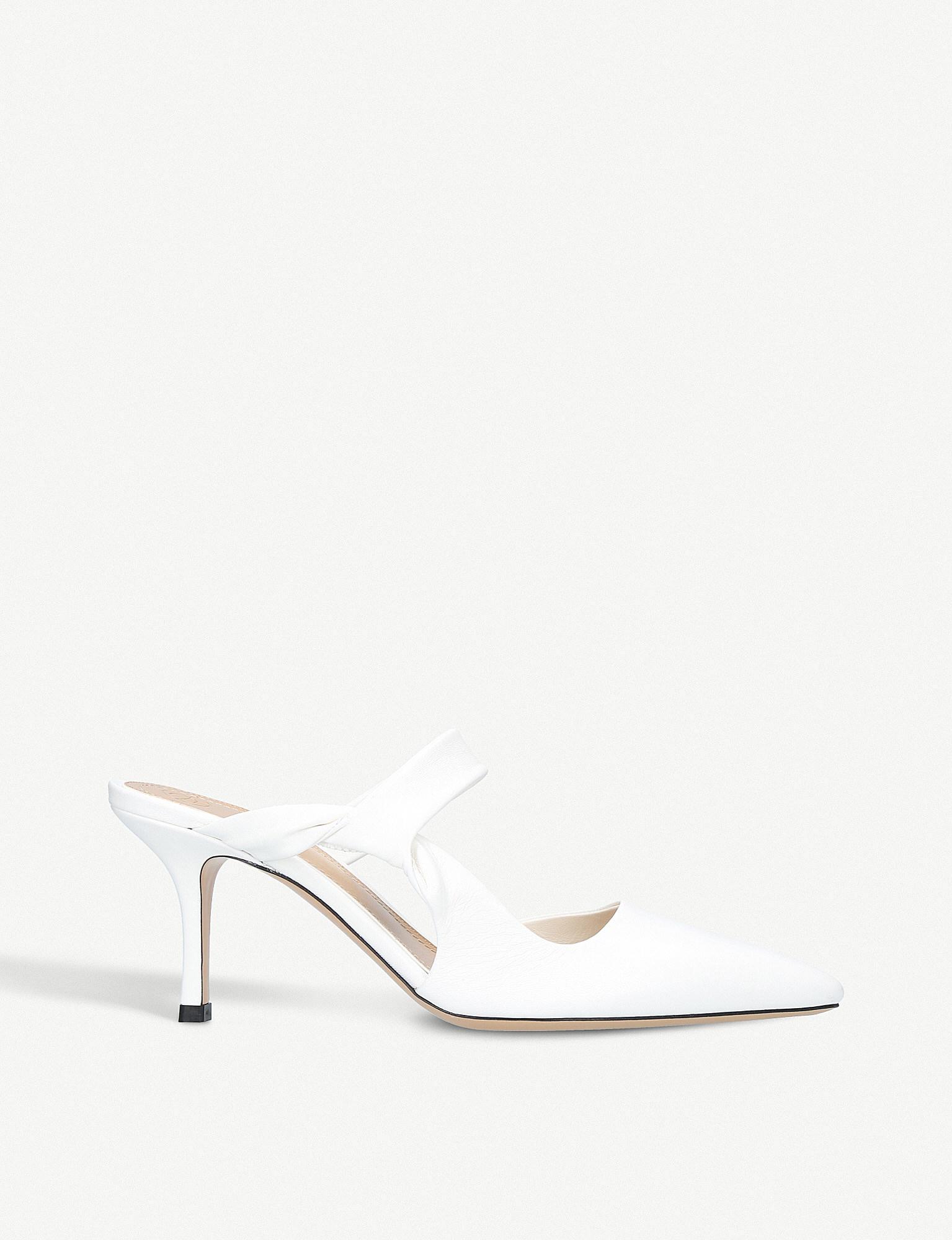 the row gala twist leather mules