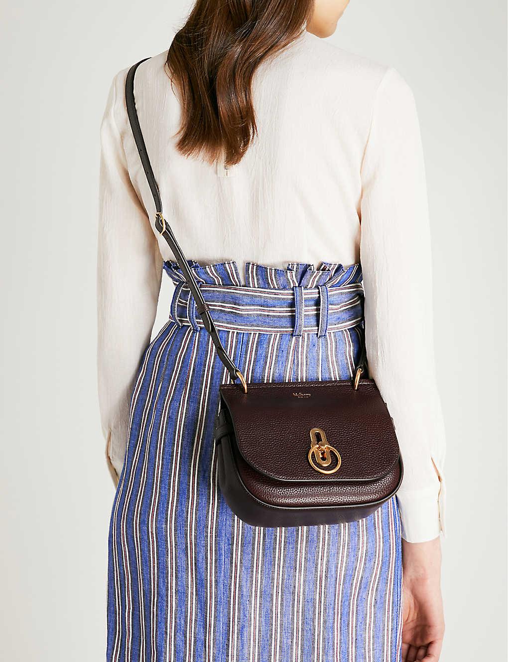 Mulberry Amberley Small Grained Leather Crossbody Bag Save 9 Lyst