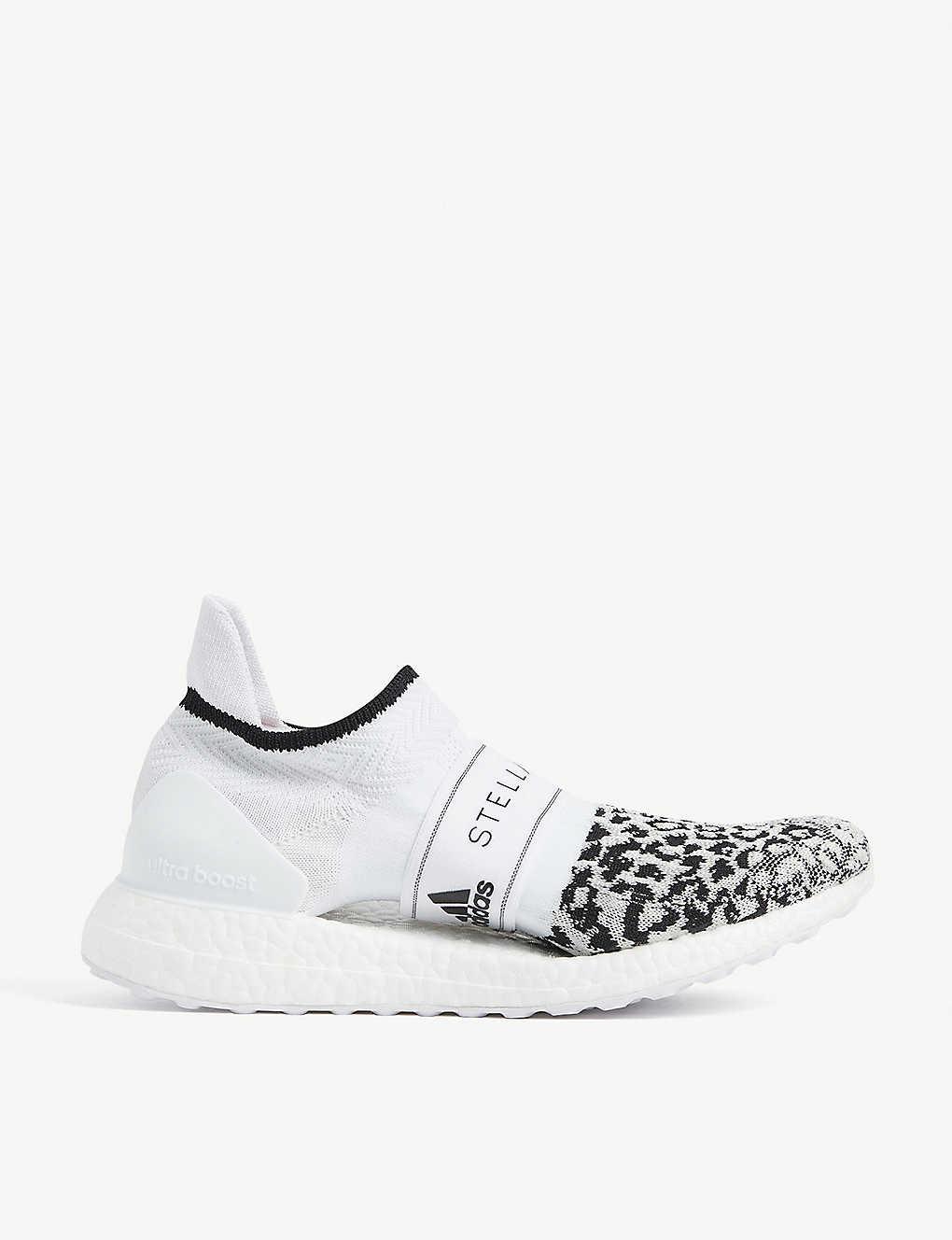 adidas black knit trainers