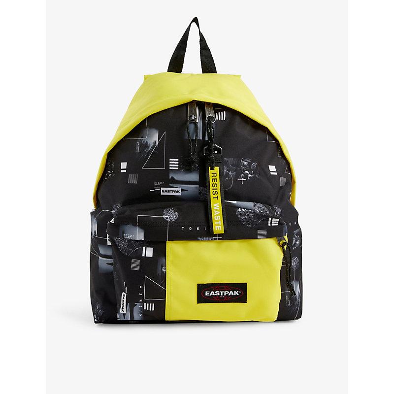 beoefenaar Literatuur ik heb nodig Eastpak Padded Pak'r Graphic-print Woven Backpack in Yellow | Lyst