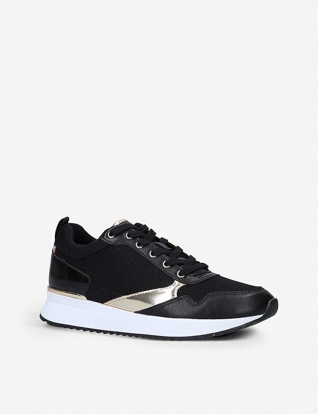 ALDO Genica Panelled Mesh Trainers in Black | Lyst