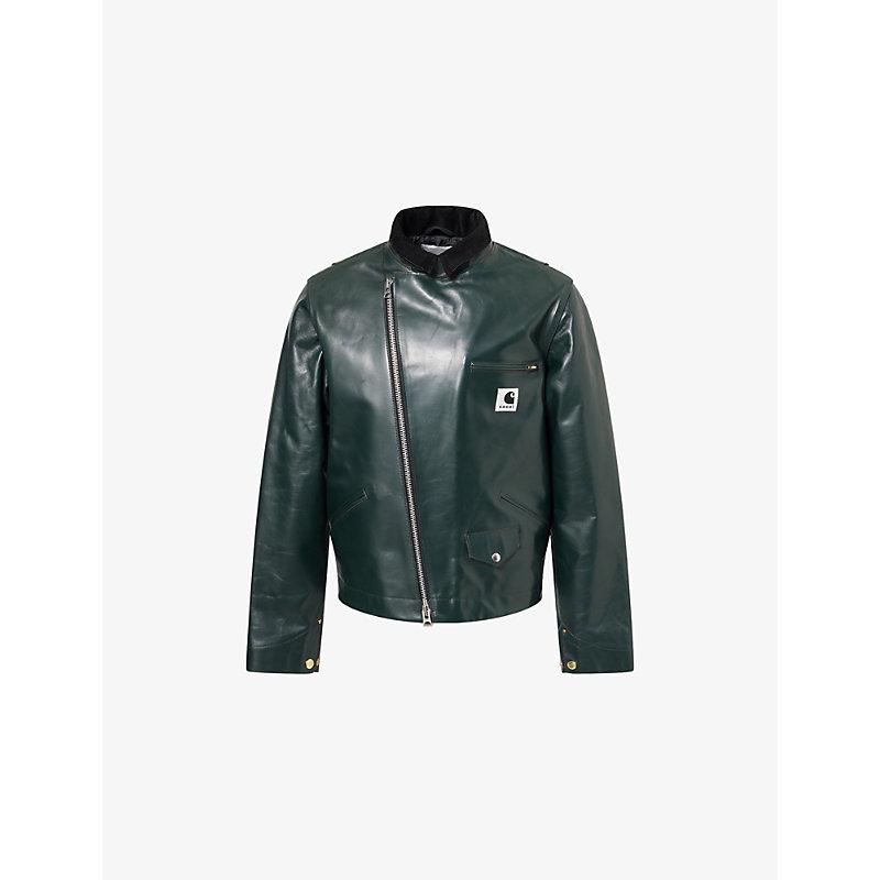Asymmetrical Leather Jackets for Men Up to 65% off Lyst