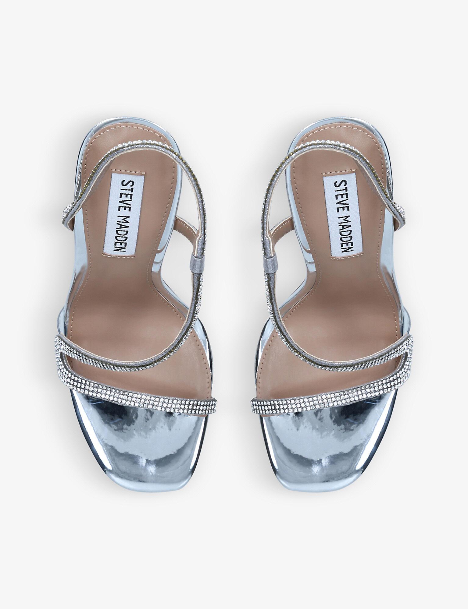 Steve madden rock store rhinestone sandals