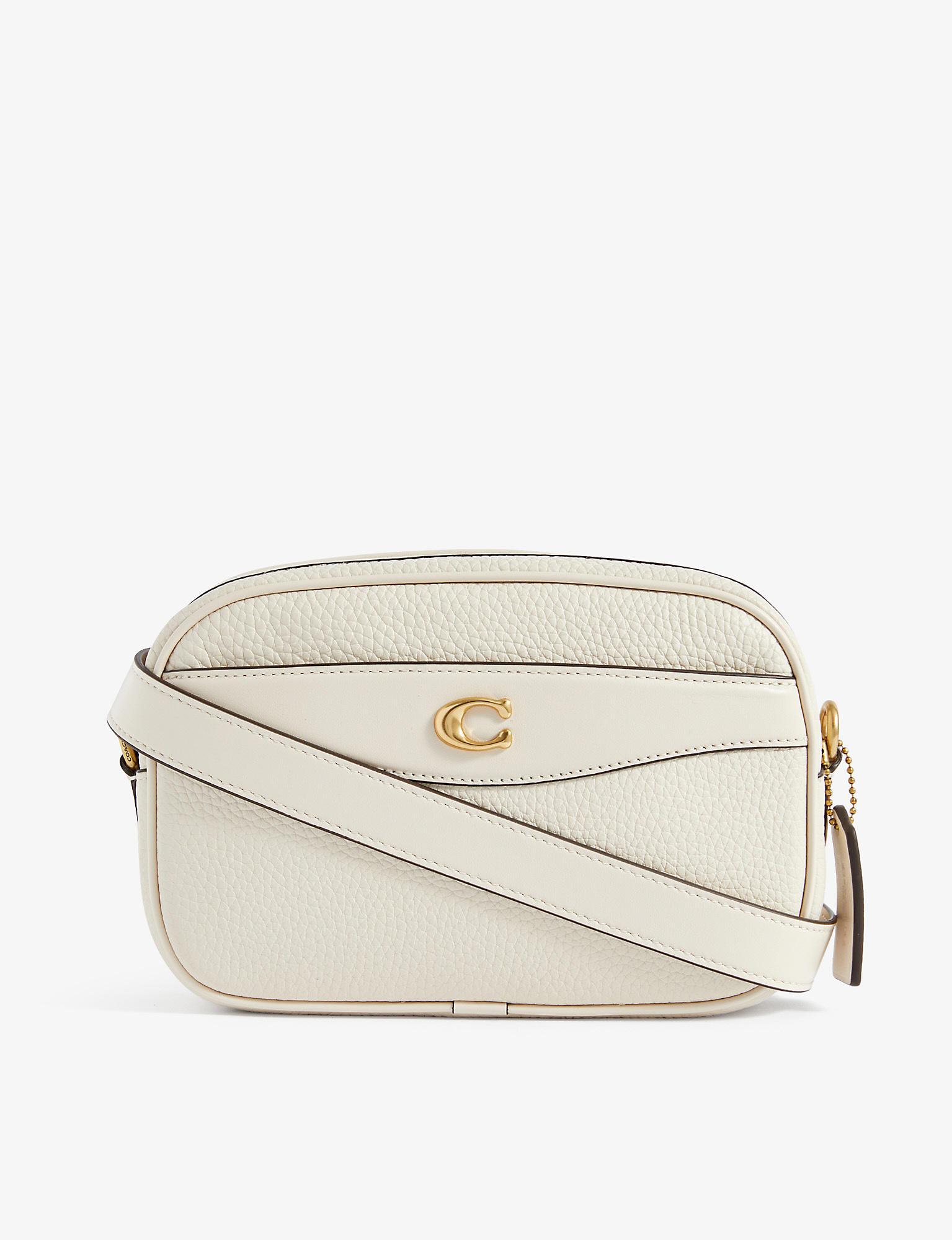 Coach embellished quilted camera bag sales