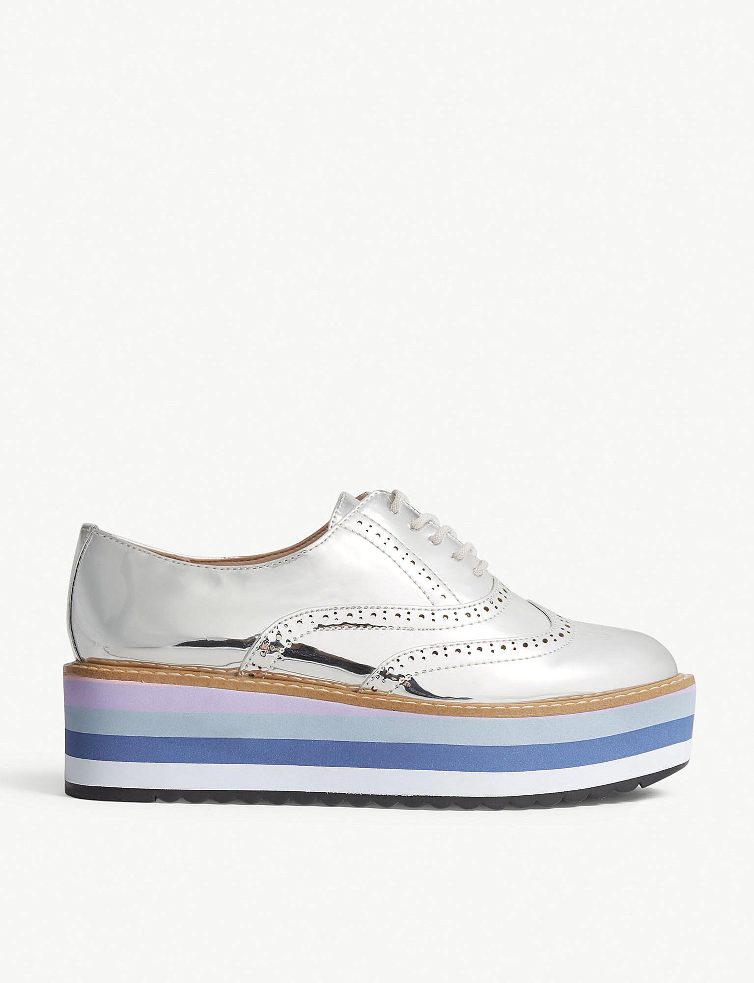 Wadolia Platform Metallic Brogues