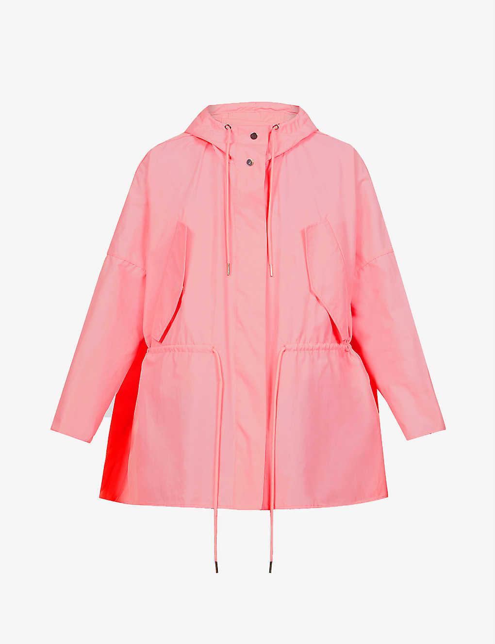 Benetton Drawstring Hood Cotton-blend 