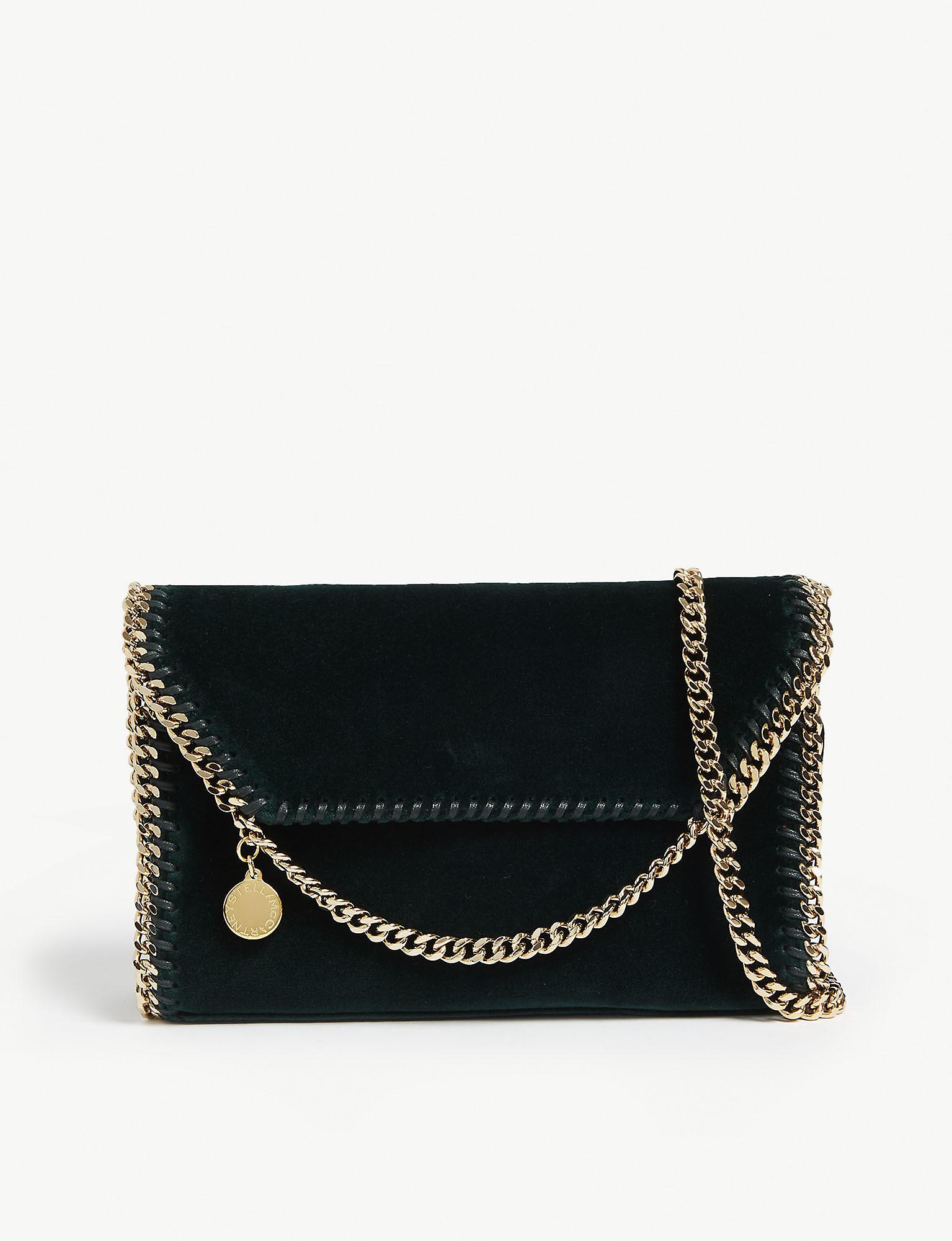 stella mccartney velvet bag
