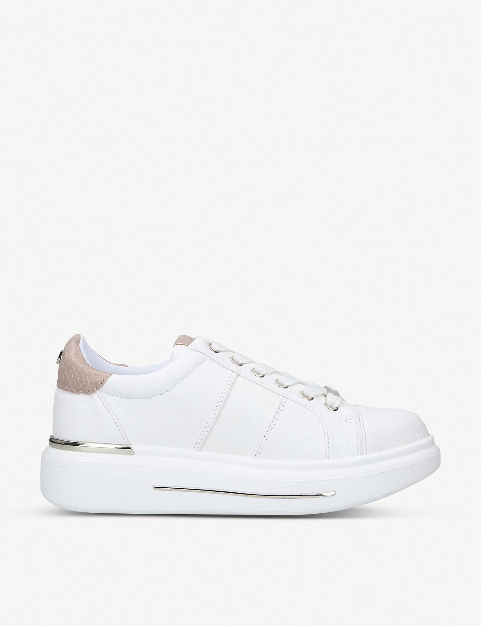 carvela crystal trainers