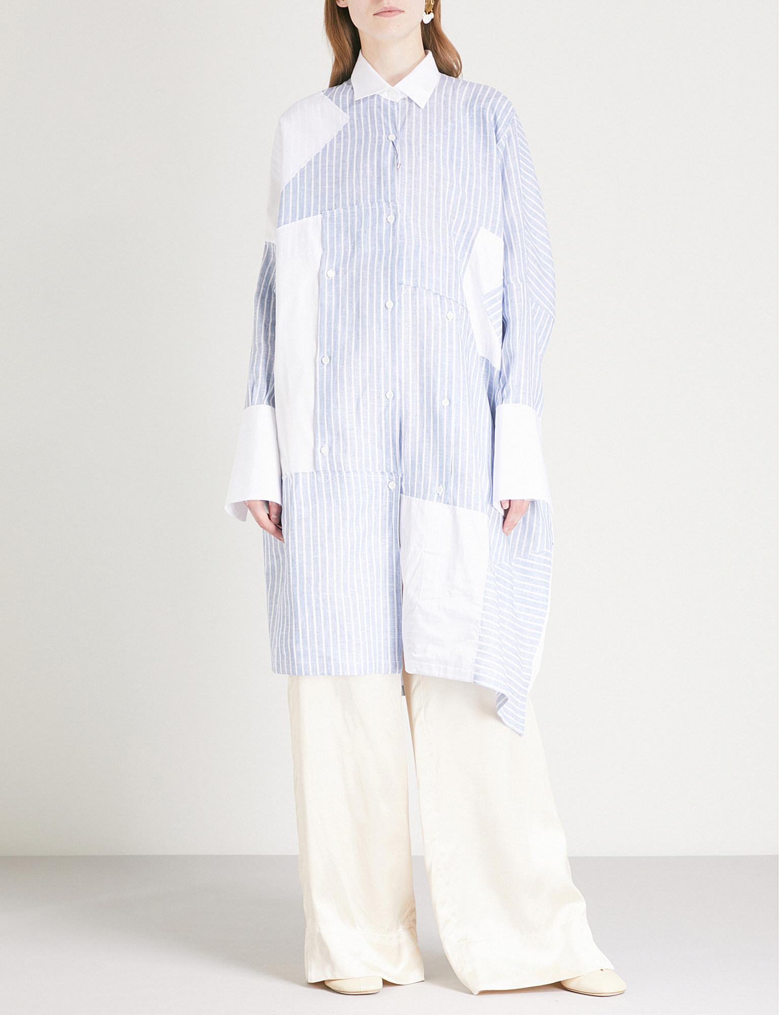 loewe striped shirt