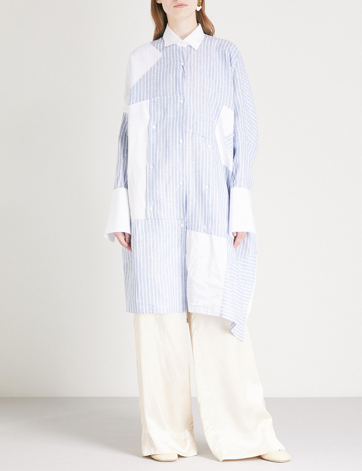 loewe shirt dress