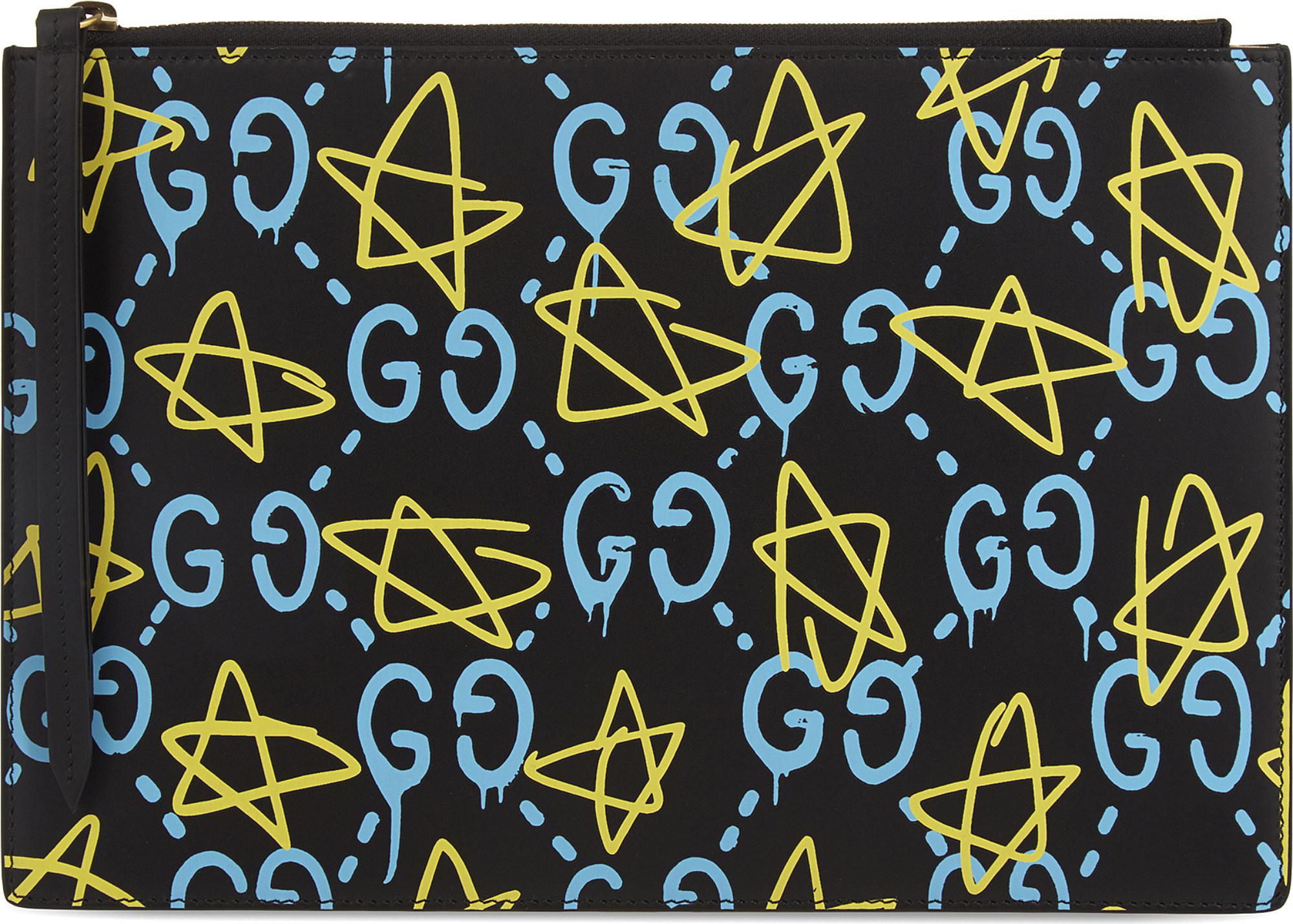gucci star print