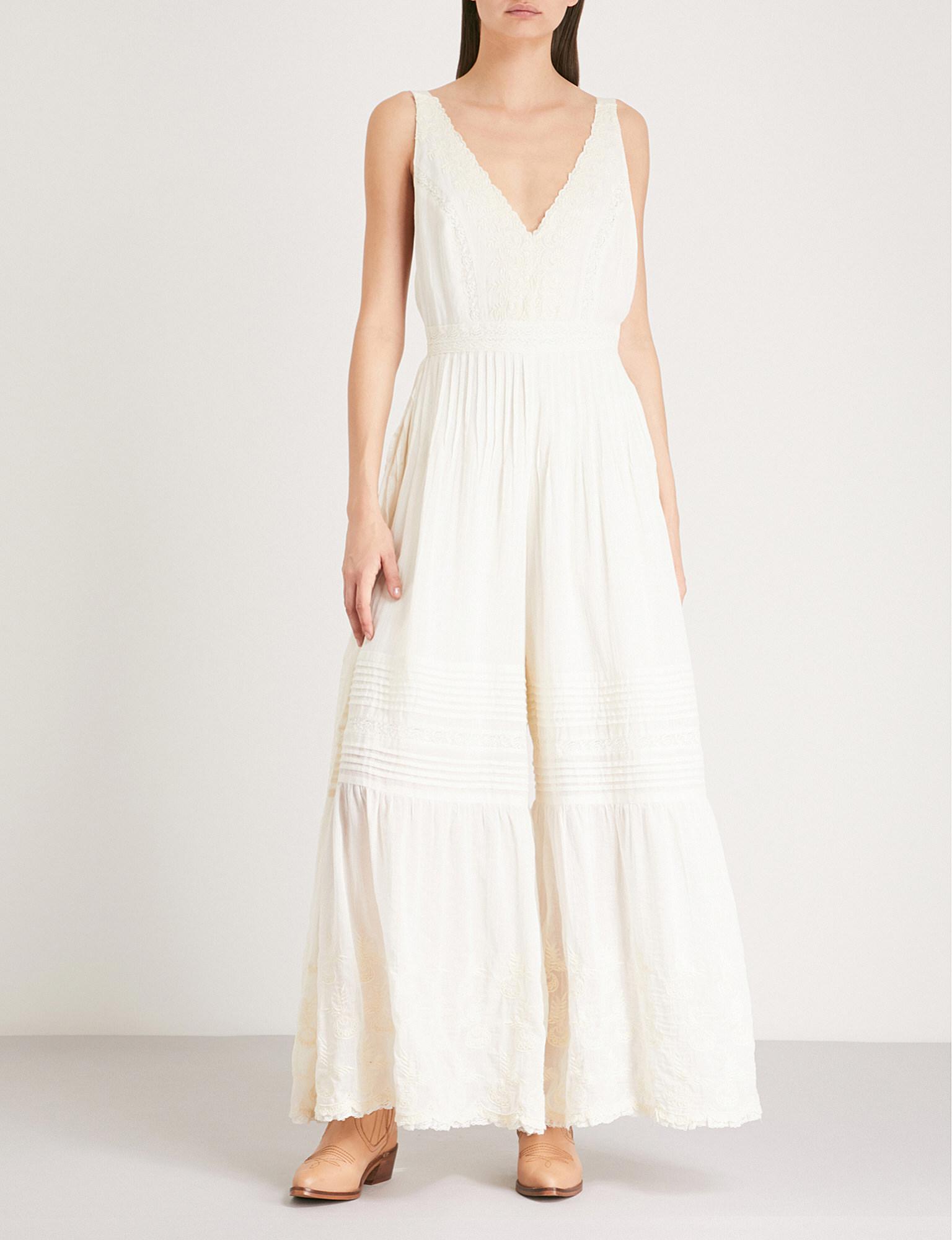 white jumpsuit free people
