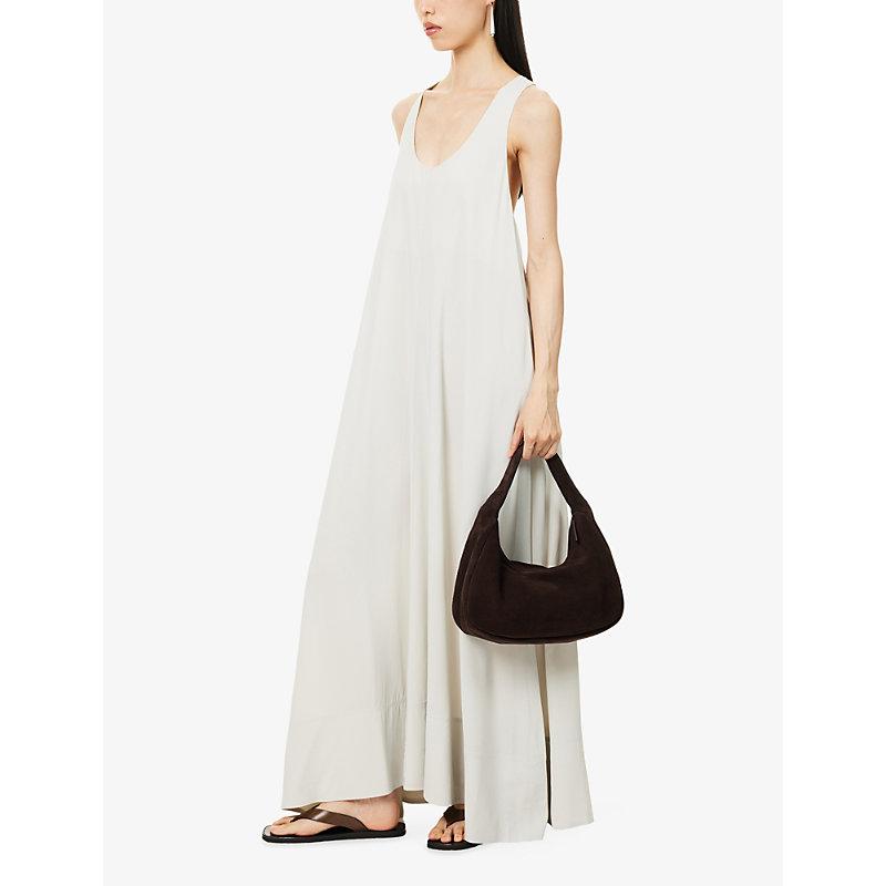 chinese dress ladies St. Agni Racer Back Jersey Maxi Dress