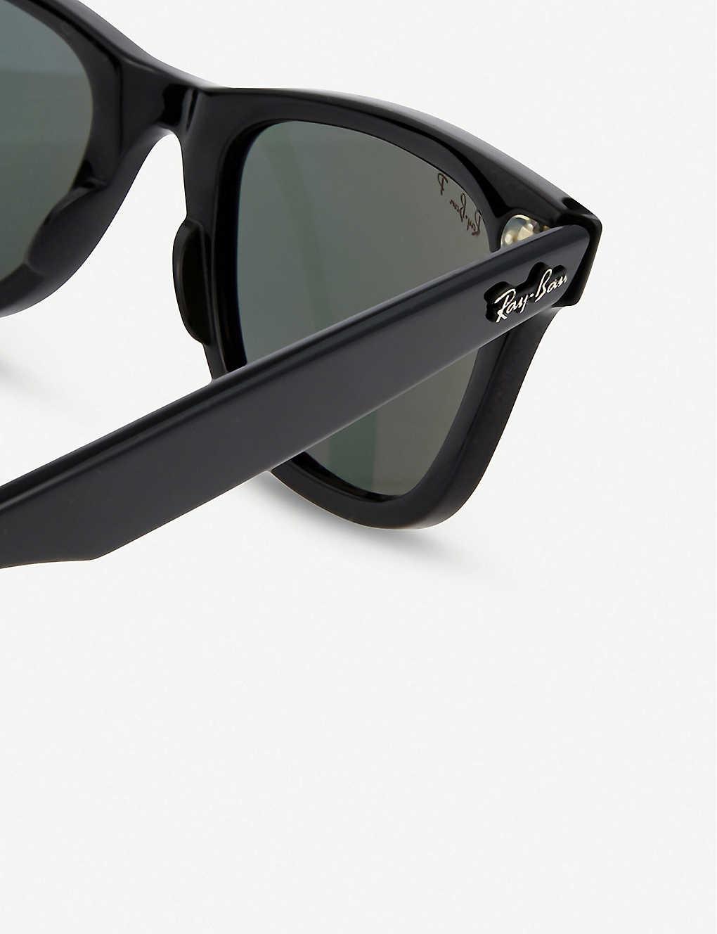 ray ban thick frame sunglasses