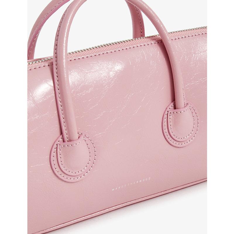 Marge Sherwood Pink Mini Crinkle Shoulder Bag for Women