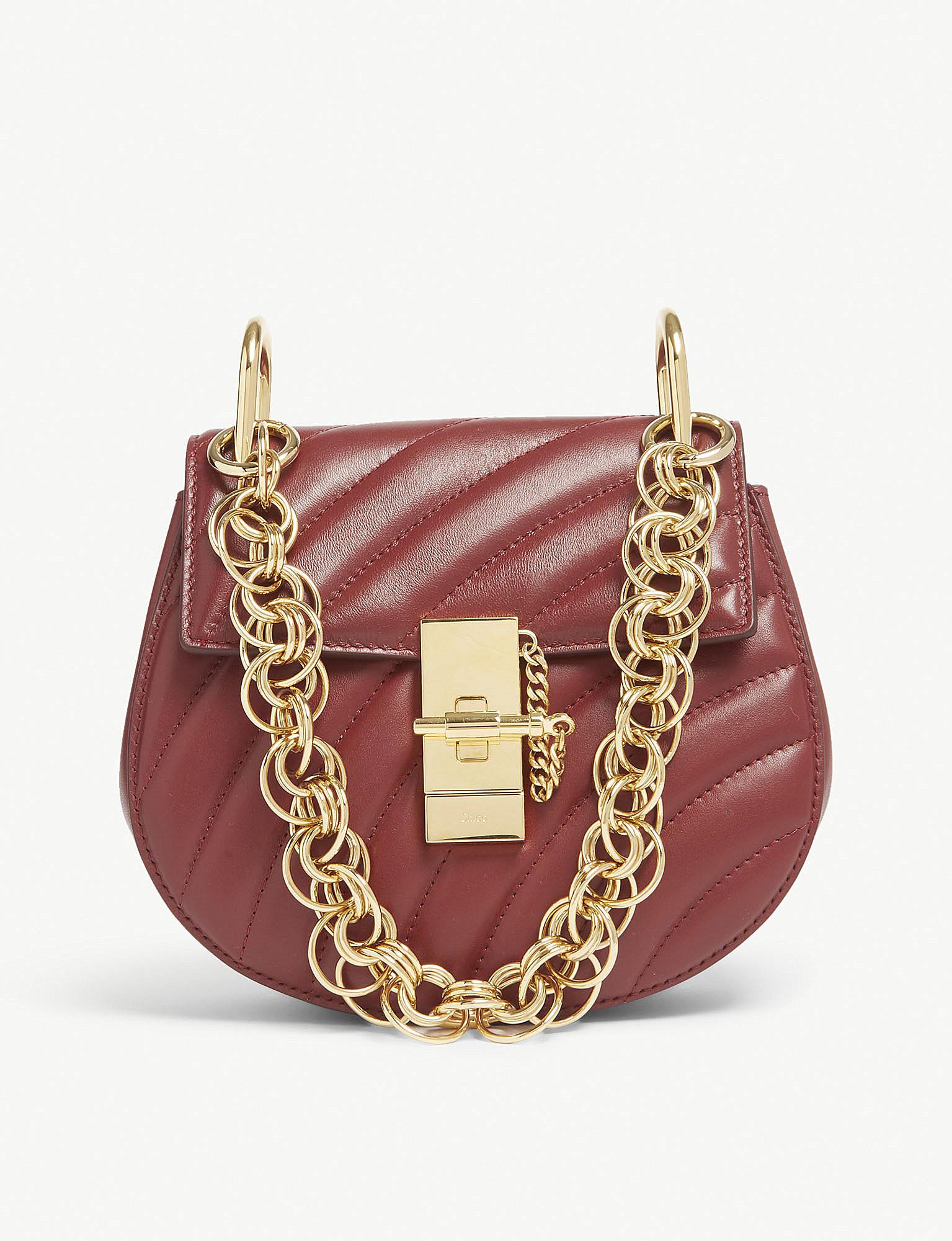 chloe drew quilted bag