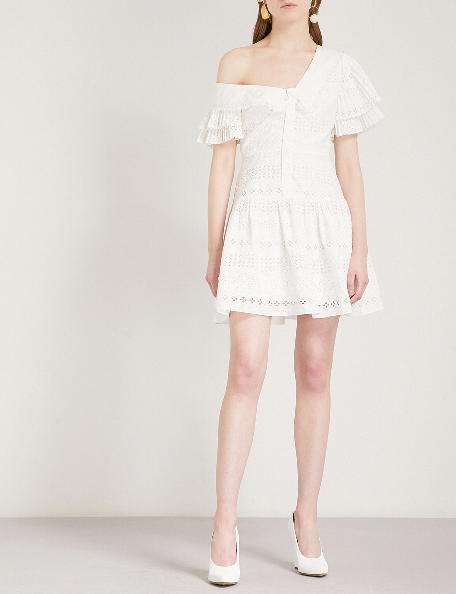 Self Portrait Dress One Shoulder 2025