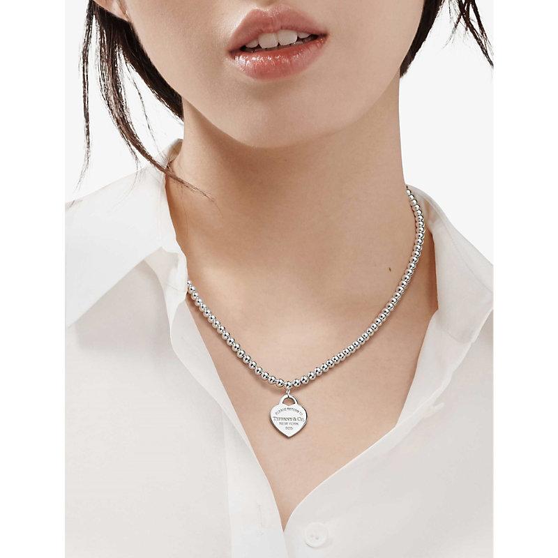 Tiffany and co medium heart necklace shop