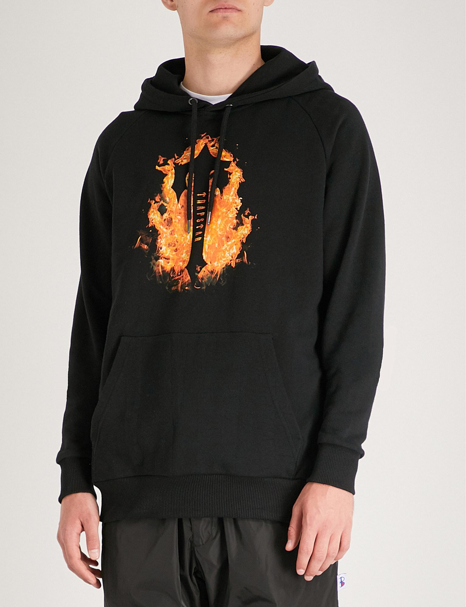 trapstar hoodie multicolor