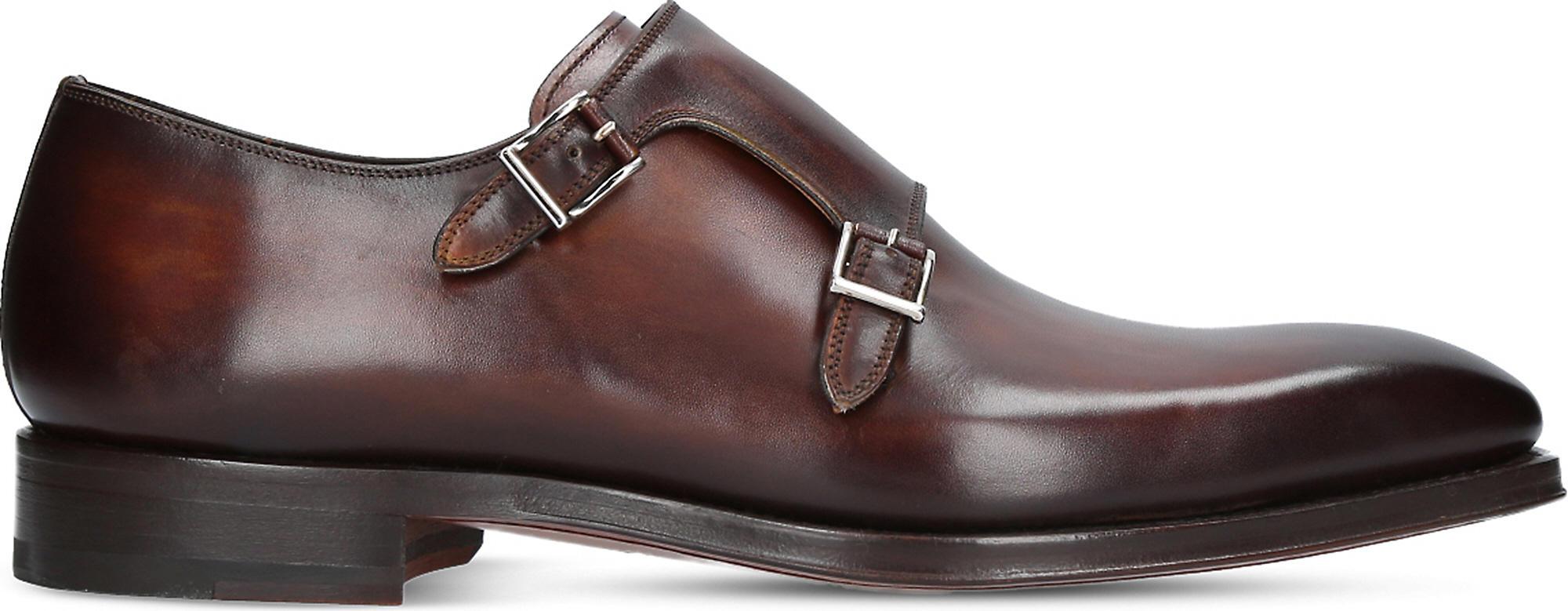 double monk strap magnanni