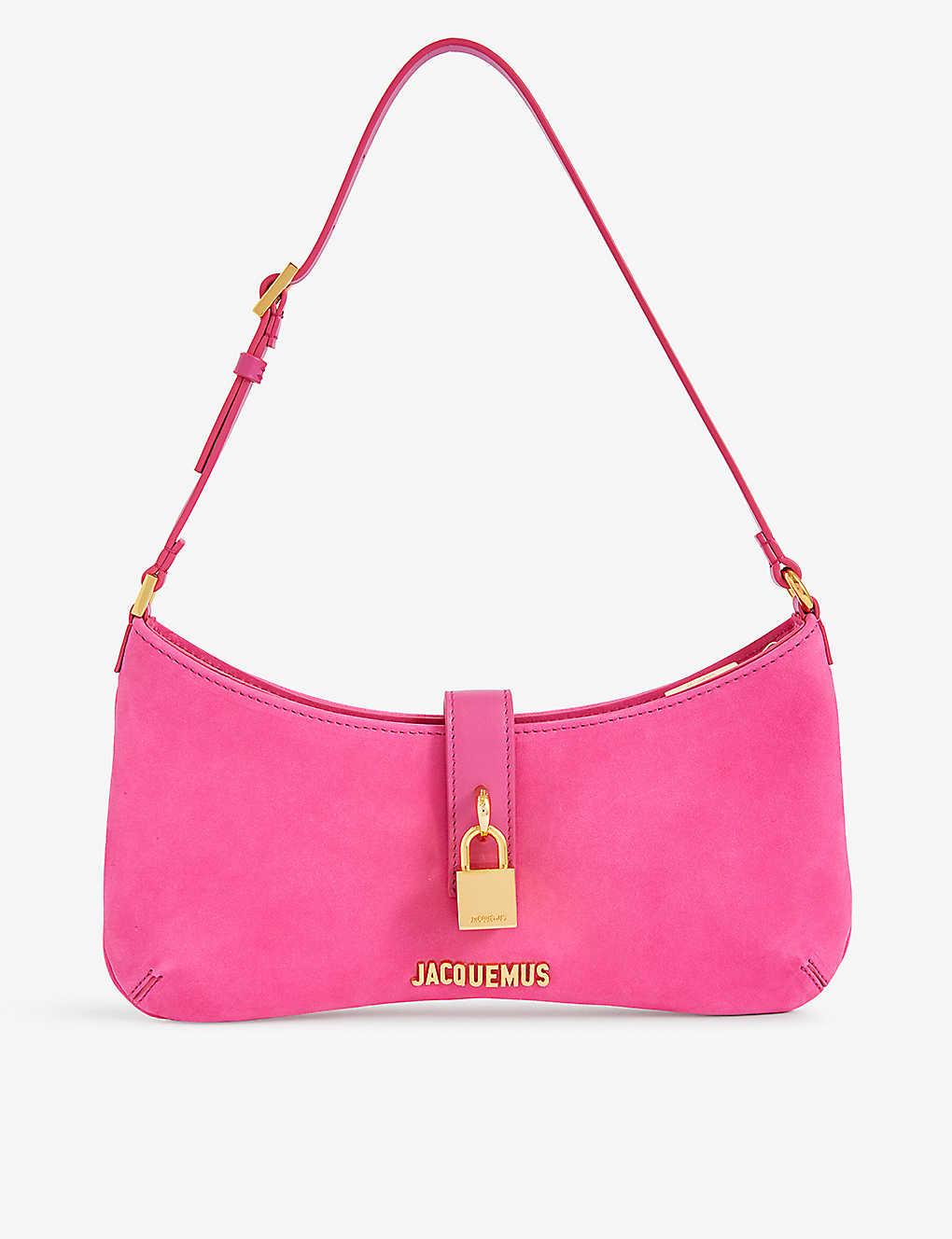 Jacquemus Le Bisou Cadenas Leather Shoulder Bag in Pink Lyst