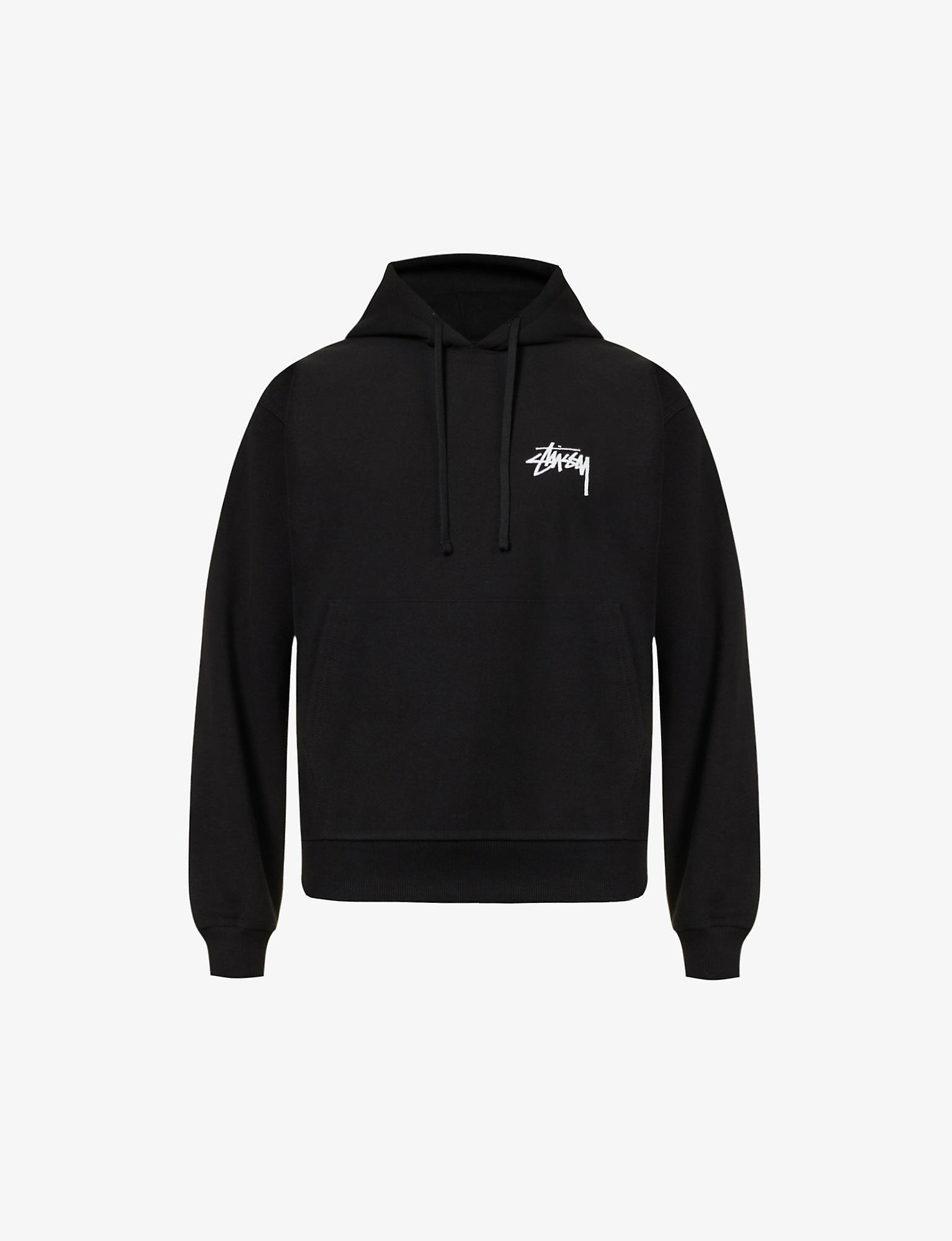 Stussy 8 Ball Fade Cotton-blend Hoody in Black | Lyst