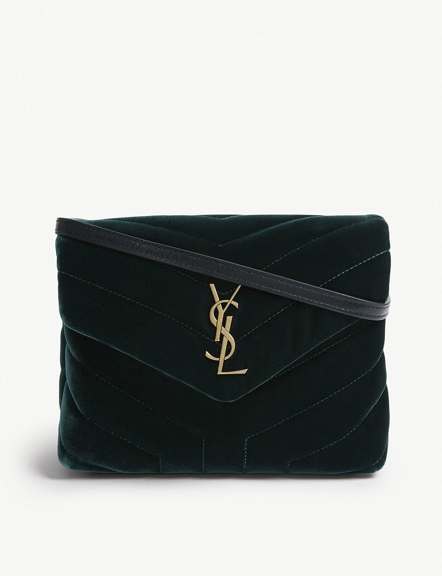 Saint laurent velvet toy loulou sale