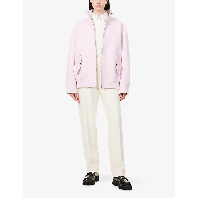 ジャケット GUCCI PINK COTTON CASUAL JACKET Gucci Pink GG Logo Retro Track Jacket | Hypebae