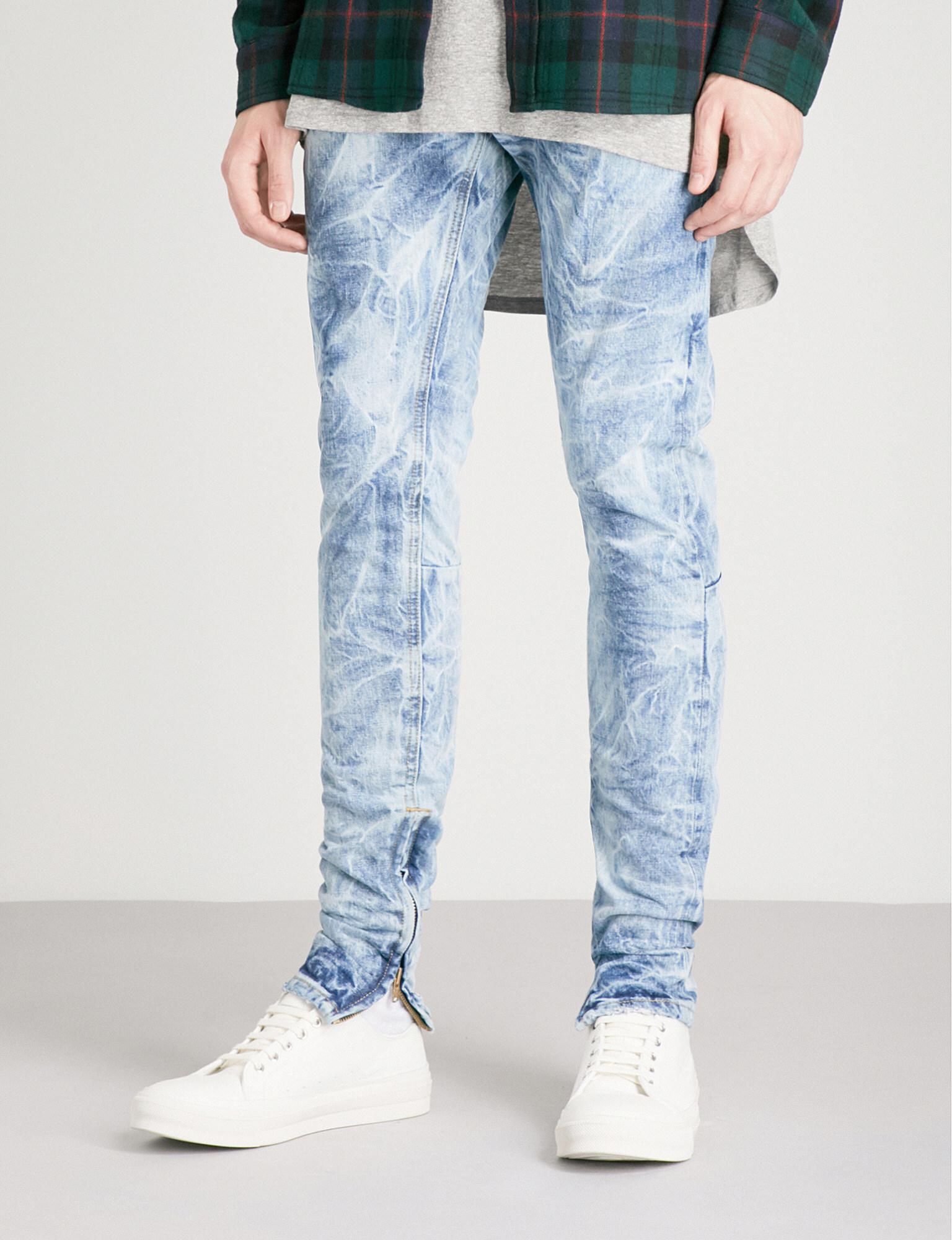 Fear Of God Holy Water Slim-fit Skinny Jeans in Blue for Men | Lyst
