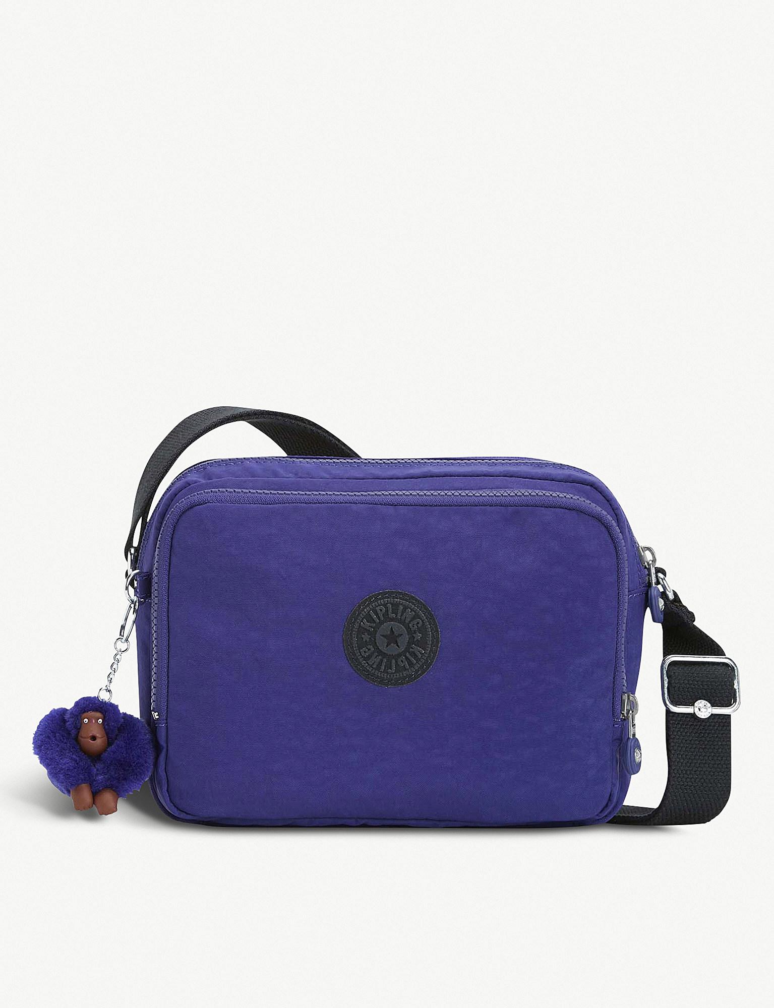 Kipling Ladies Summer Purple Practical Silen Shoulder Bag | Lyst