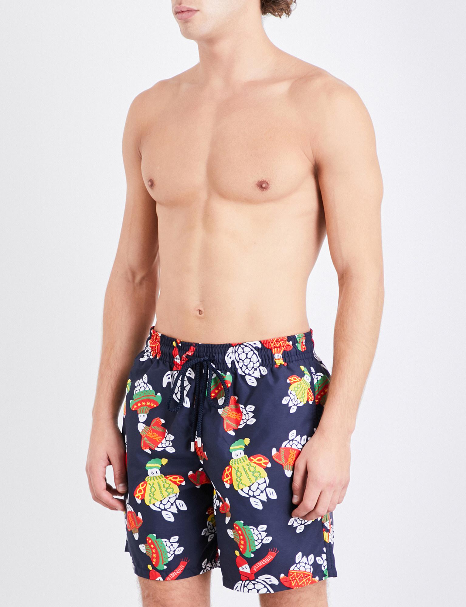 christmas swim shorts