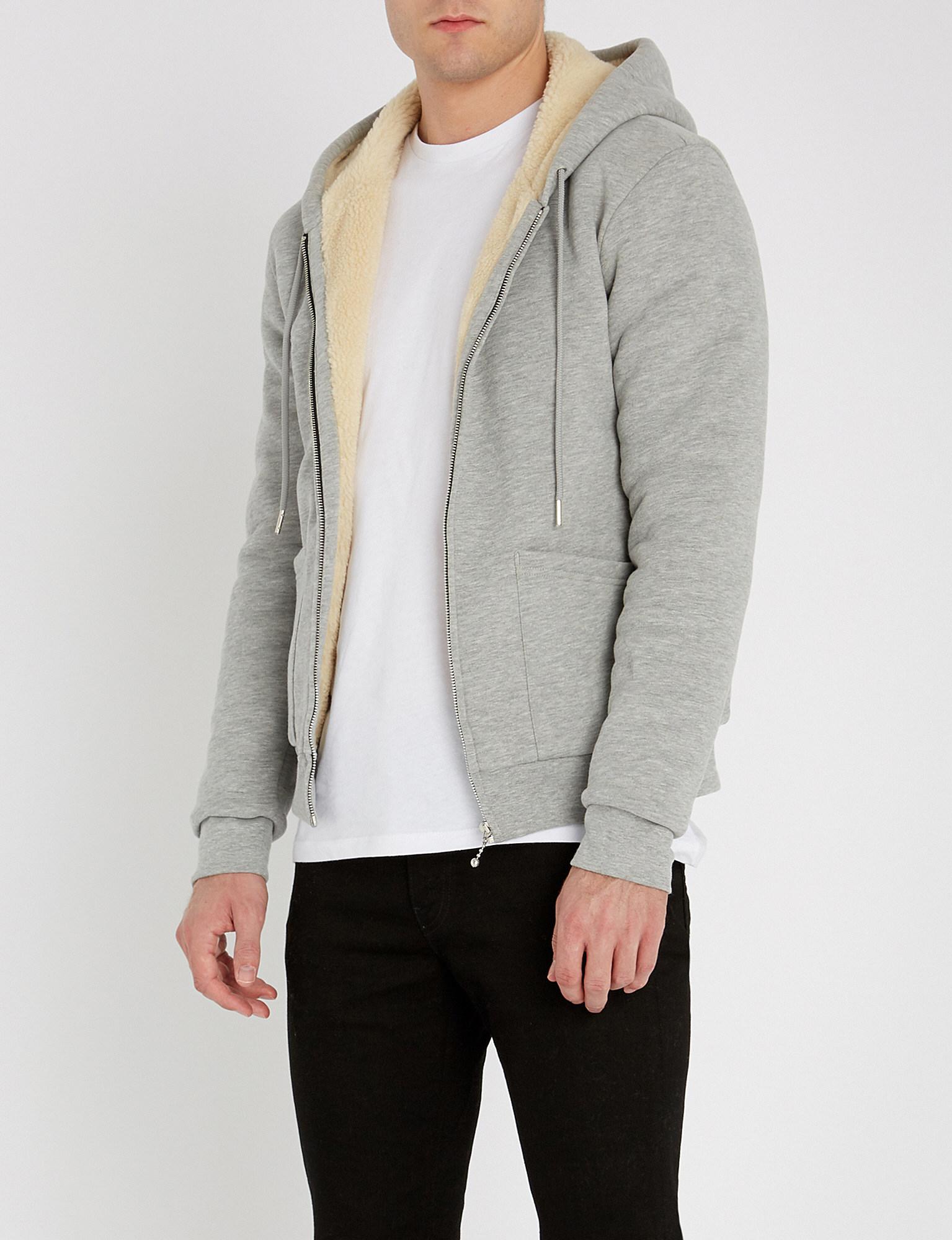 sandro sherpa jacket