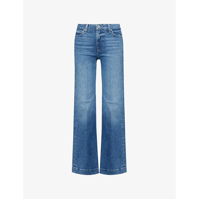 Paige Women's LEENAH Blue Wide Leg Jean 1A54F72-C030