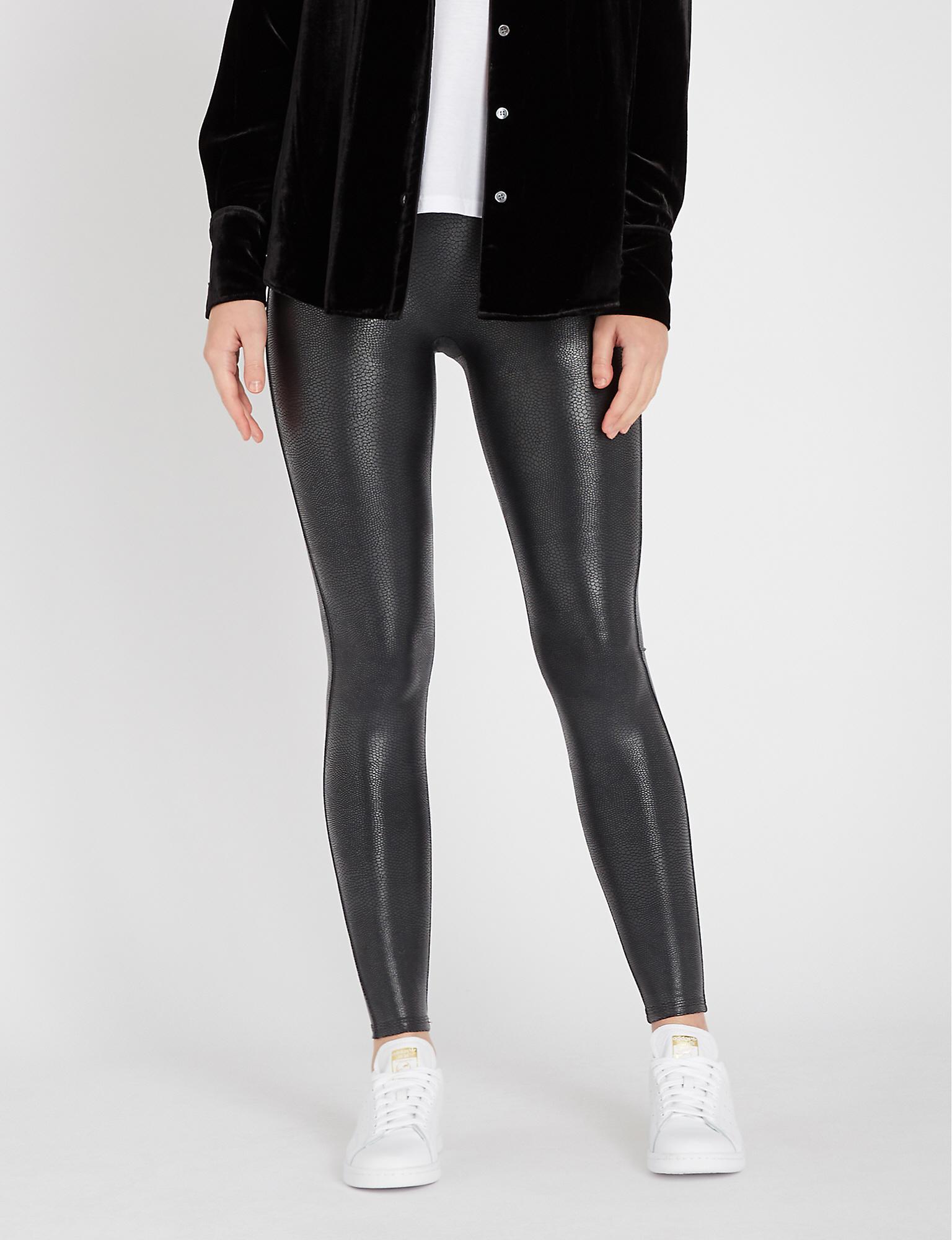 crocodile leather pants