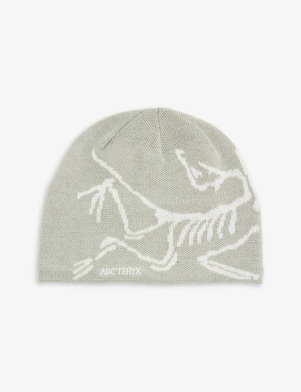 Arc'teryx Bird Head Toque Logo-print Wool-blend Beanie Hat in White for Men  | Lyst UK