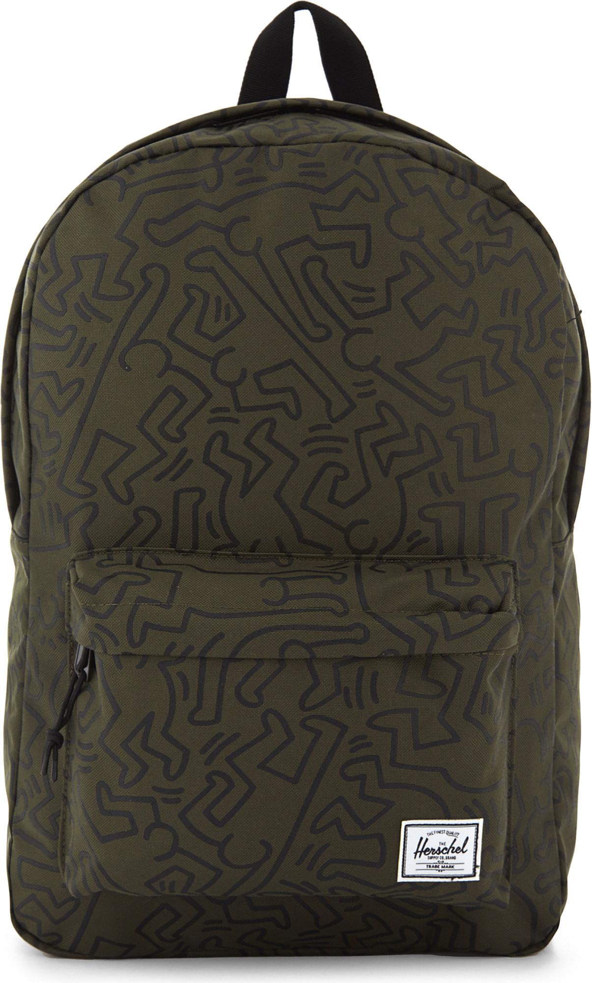 Herschel Supply Co. Winlaw Keith Haring Backpack in Green for Men | Lyst