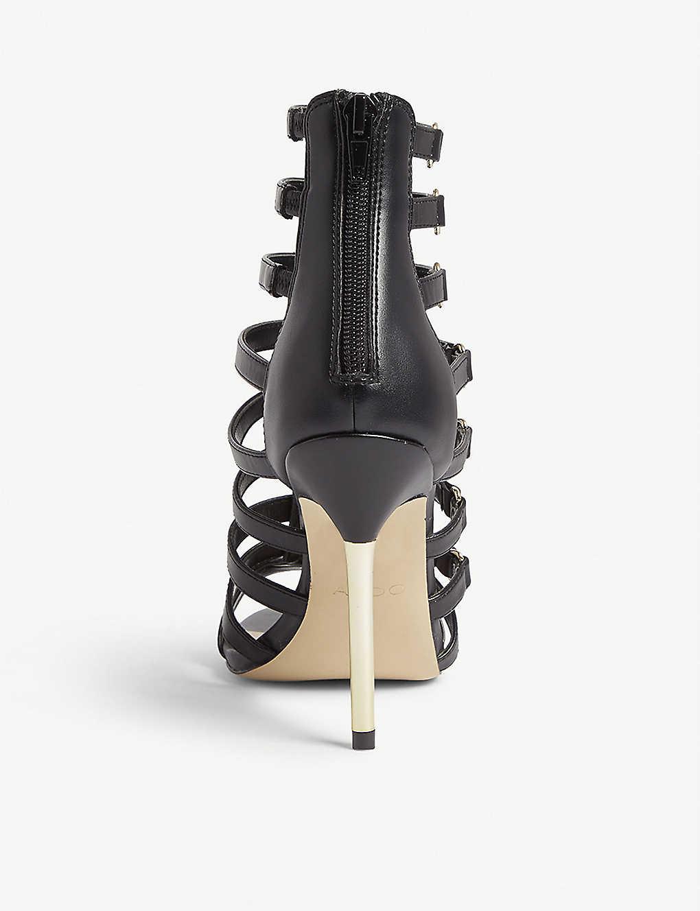 aldo studded heels