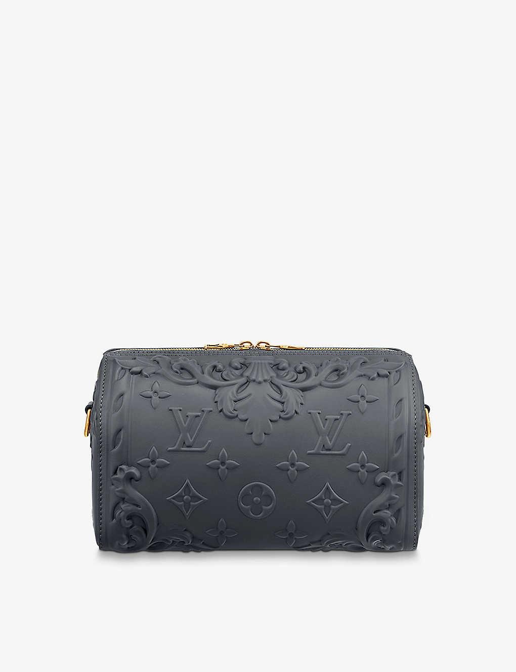 vuitton embossed leather