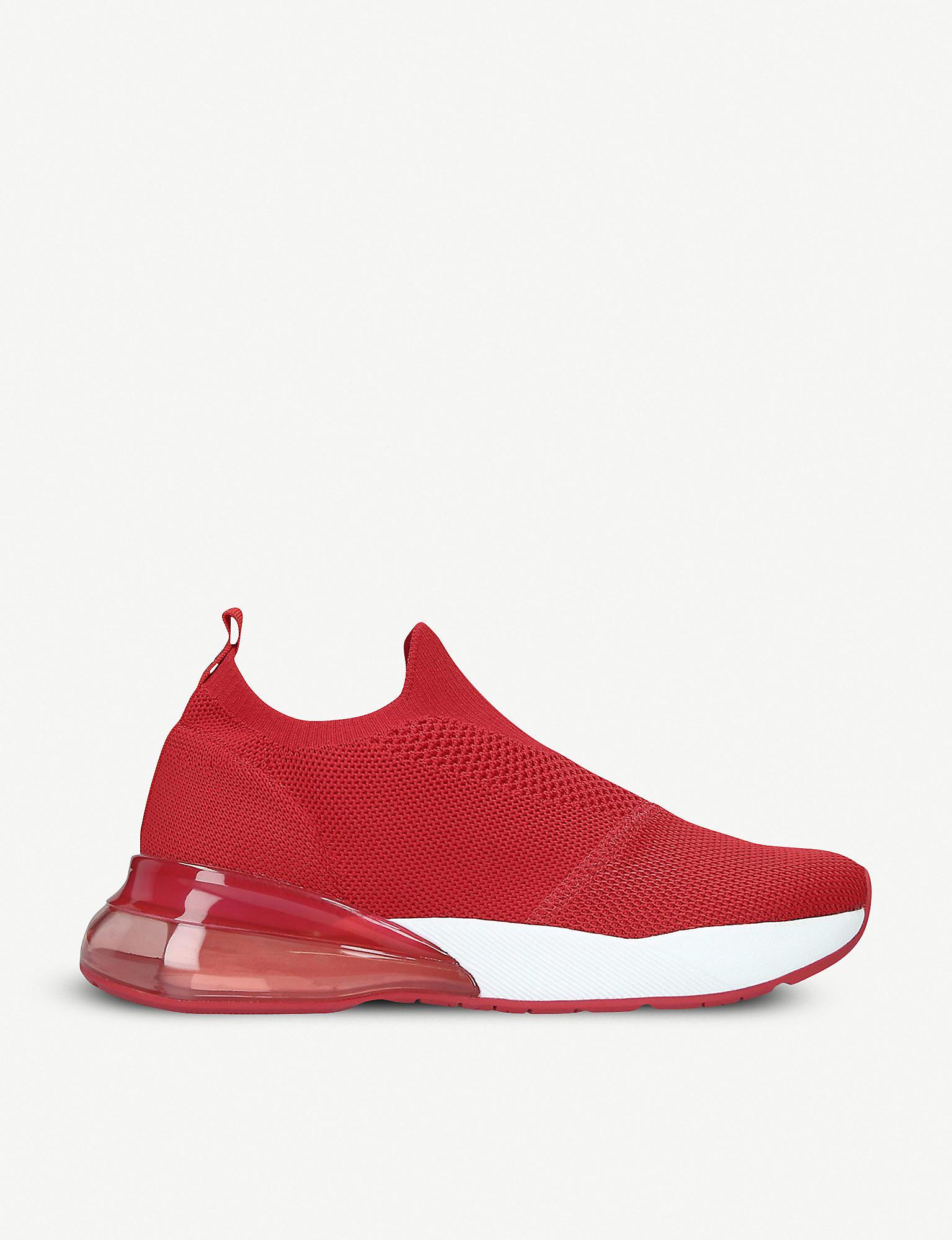 aldo red trainers