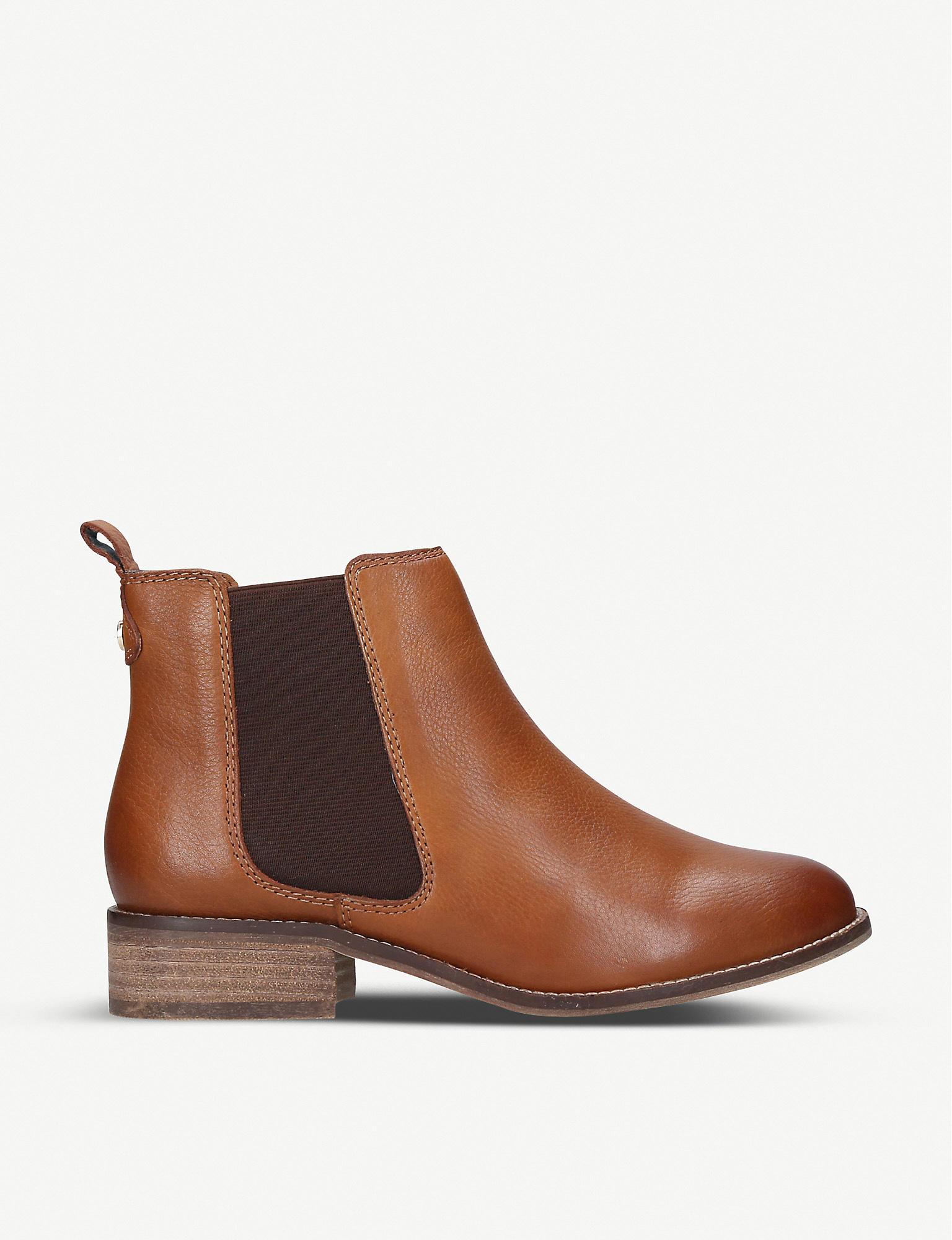 storm' Flat Chelsea Boots in Tan (Brown 