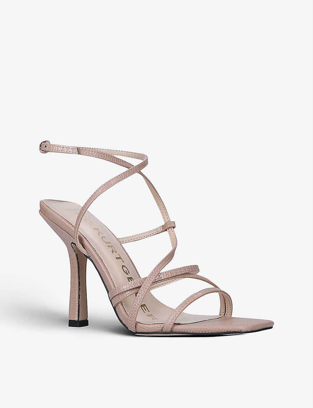 KG by Kurt Geiger Alexa Snake-embossed 