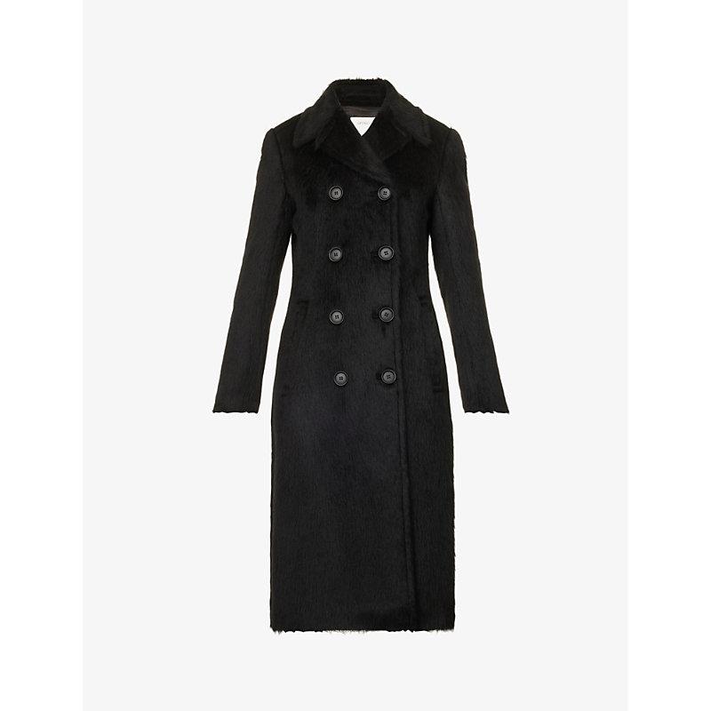 Sportmax Belford Double-breasted Alpaca And Wool Coat in